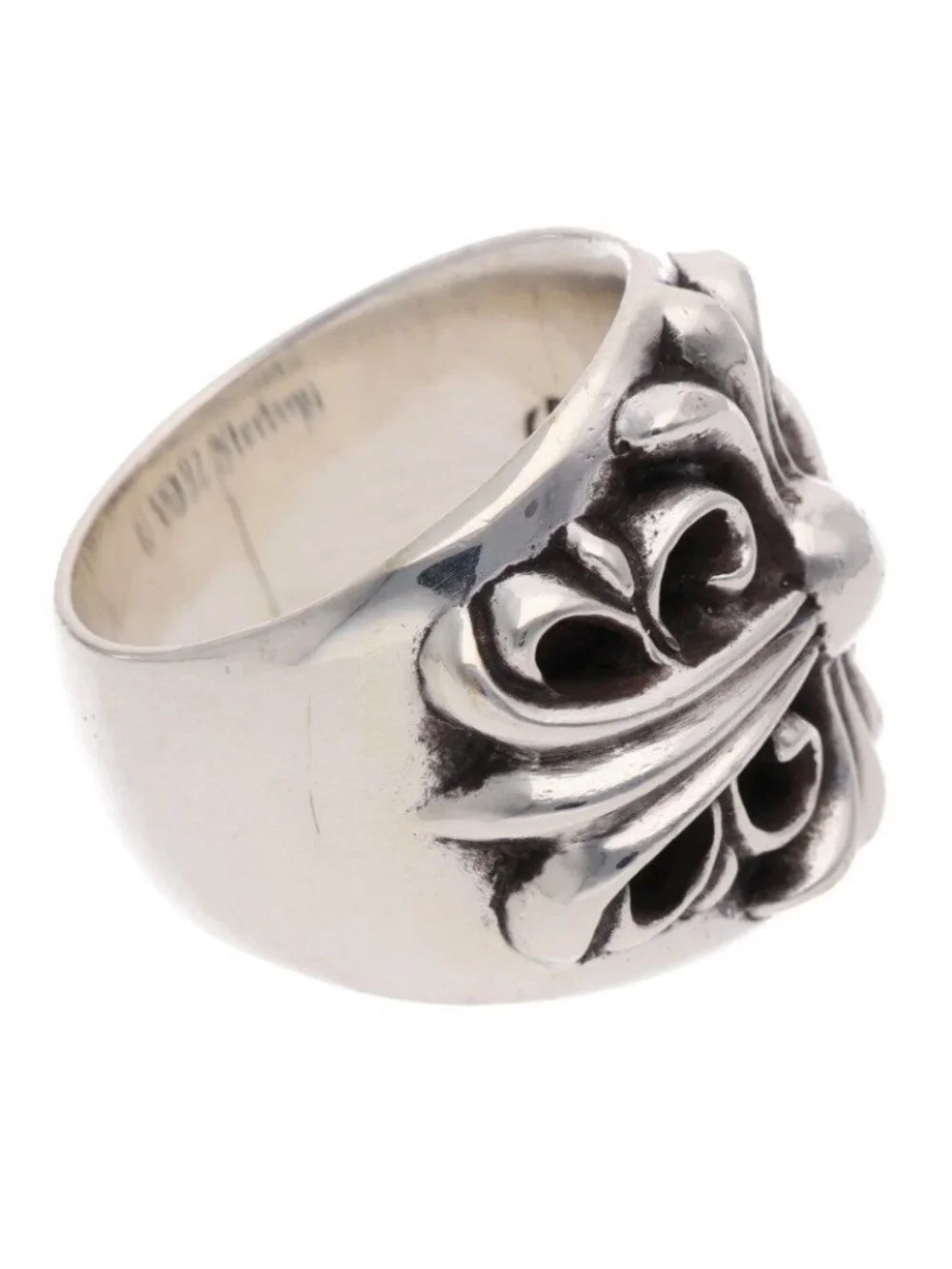 Chrome Hearts Keeper Silver Ring